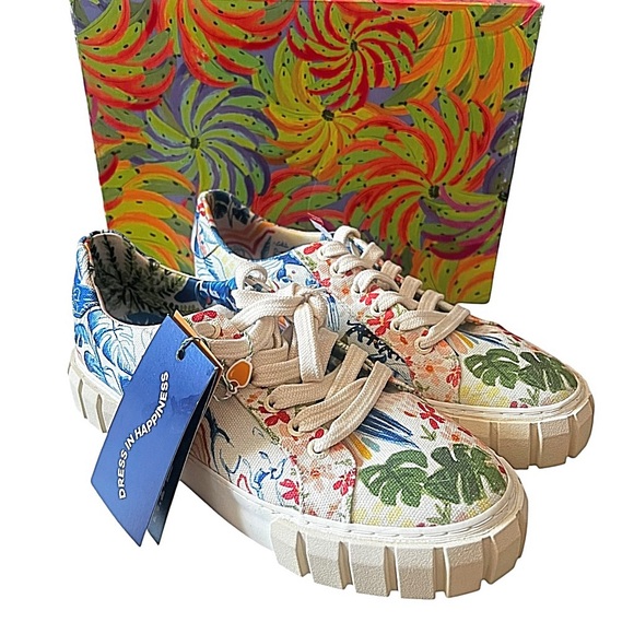 Farm Rio Copacabana Platform Sneaker size 9.5 - Picture 7 of 8